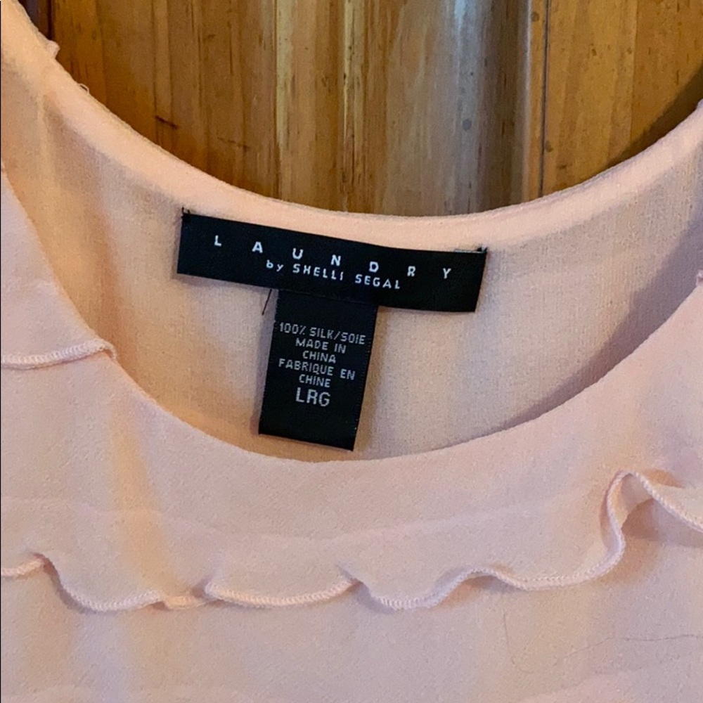 Pink Ruffled Cami - Picture 2 of 3